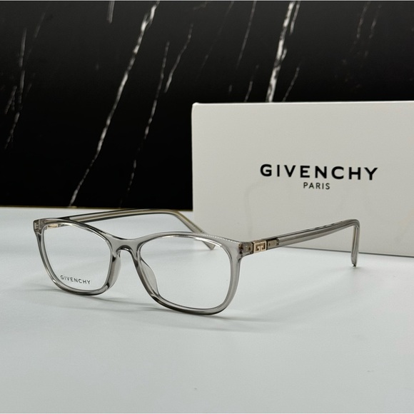 NEW GIVENCHY EYEGLASSES,  GIVENCHY GV0143 GRAY CLEAR WOMEN EYEGLASSES GIVENCHY - Picture 1 of 11